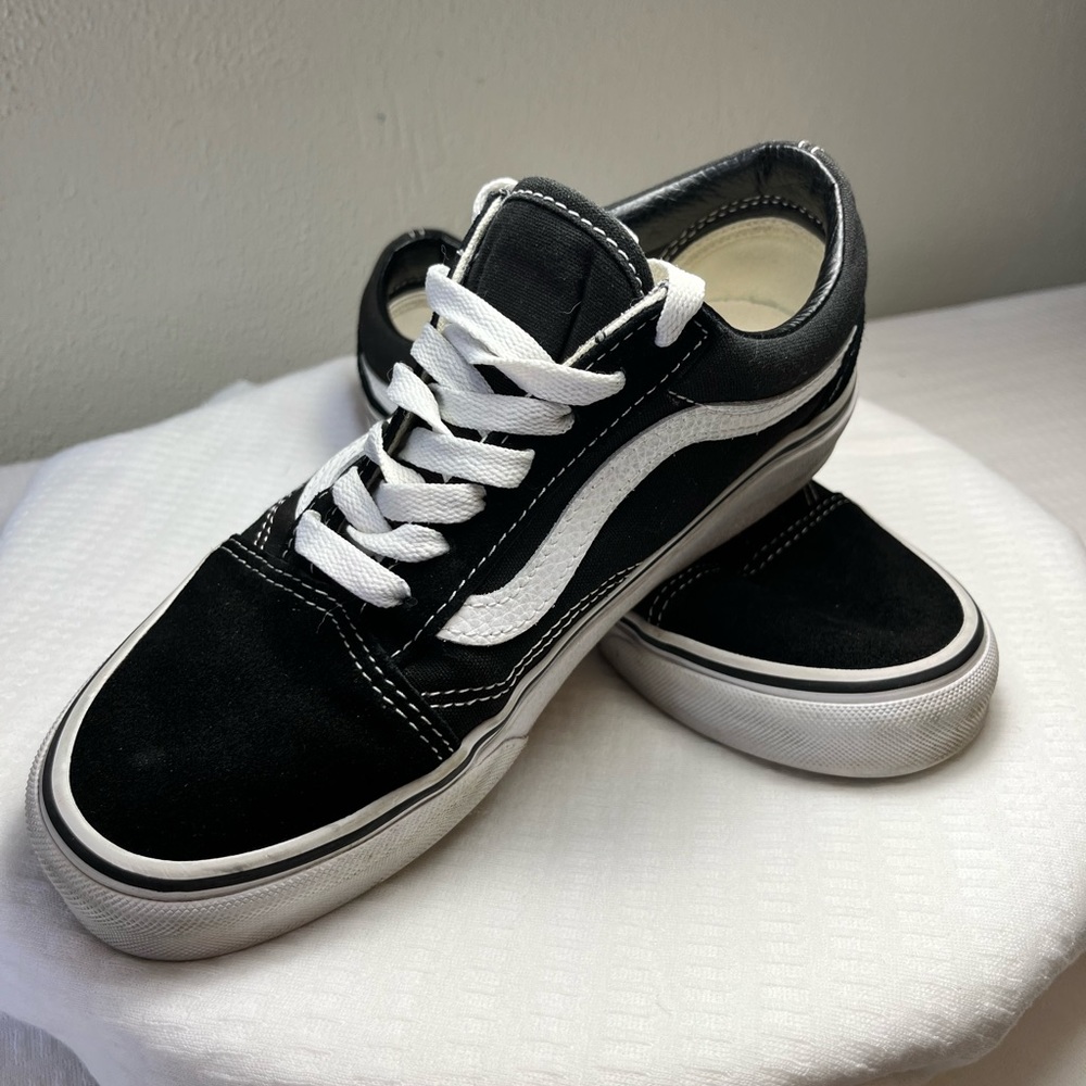 Vans Old School Black & White - Picture 1 of 5